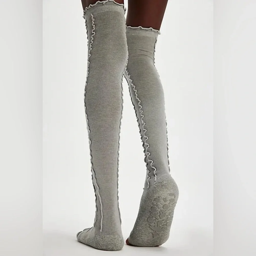 Free People Ruffle Over-the-knee Socks